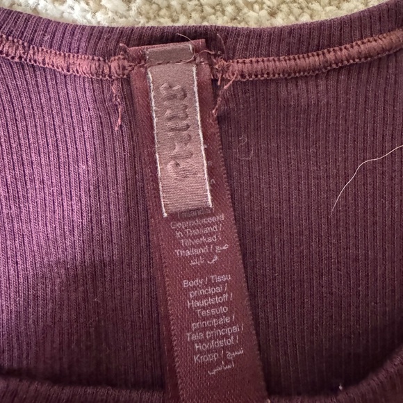 Skims Cotton Rib Tank - Currant - Picture 7 of 7